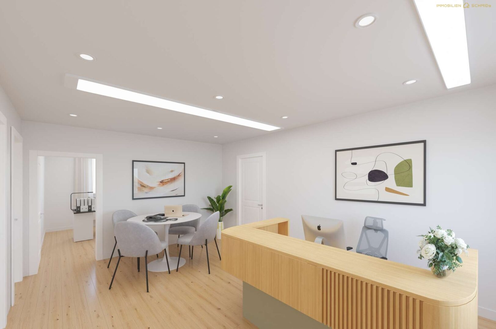 OG - Büro/Empfang - animiert