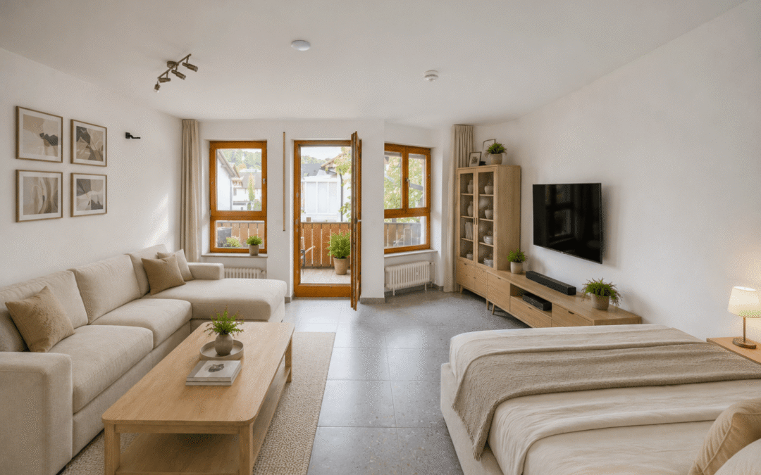 Attraktive Kapitalanlage – modernisiertes 1,5-Zimmer-Apartment mit Balkon & Stellplatz