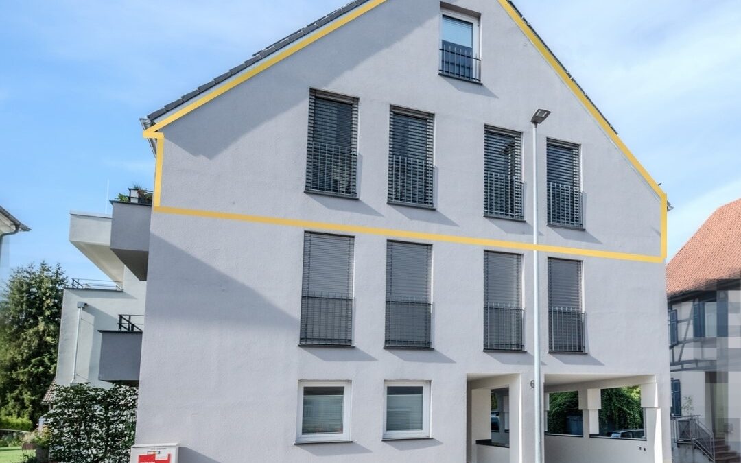 Wohntraum über zwei Ebenen – Exklusive Maisonettewohnung mitten in Bad Saulgau